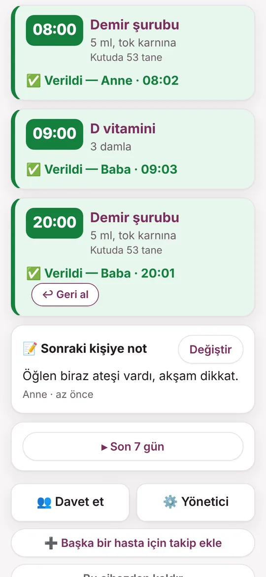 Baba “VERDİM”e basar